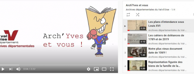 Playlist Youtube, Arch'Yves et vous !, ADVO. 