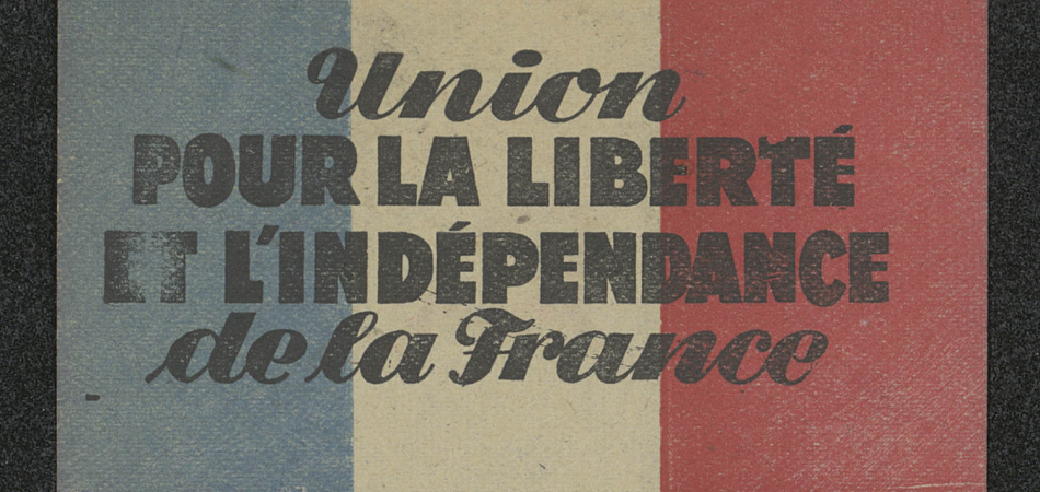 Tract appelant à la Résistance des Français, février 1941