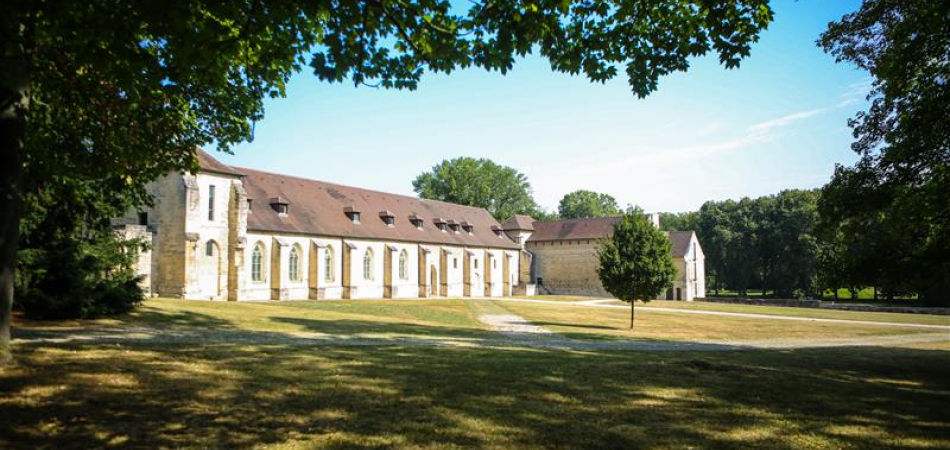 vue d'ensemble de l'abbaye de Maubuisson