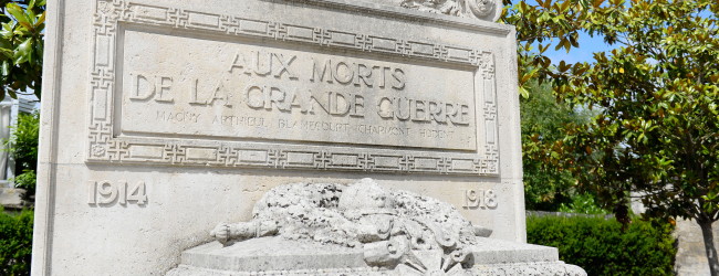 Monument aux morts de Magny-en-Vexin, janvier 2017