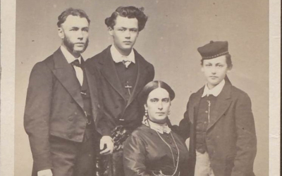 Portrait de famille de la fin du XIXe siècle